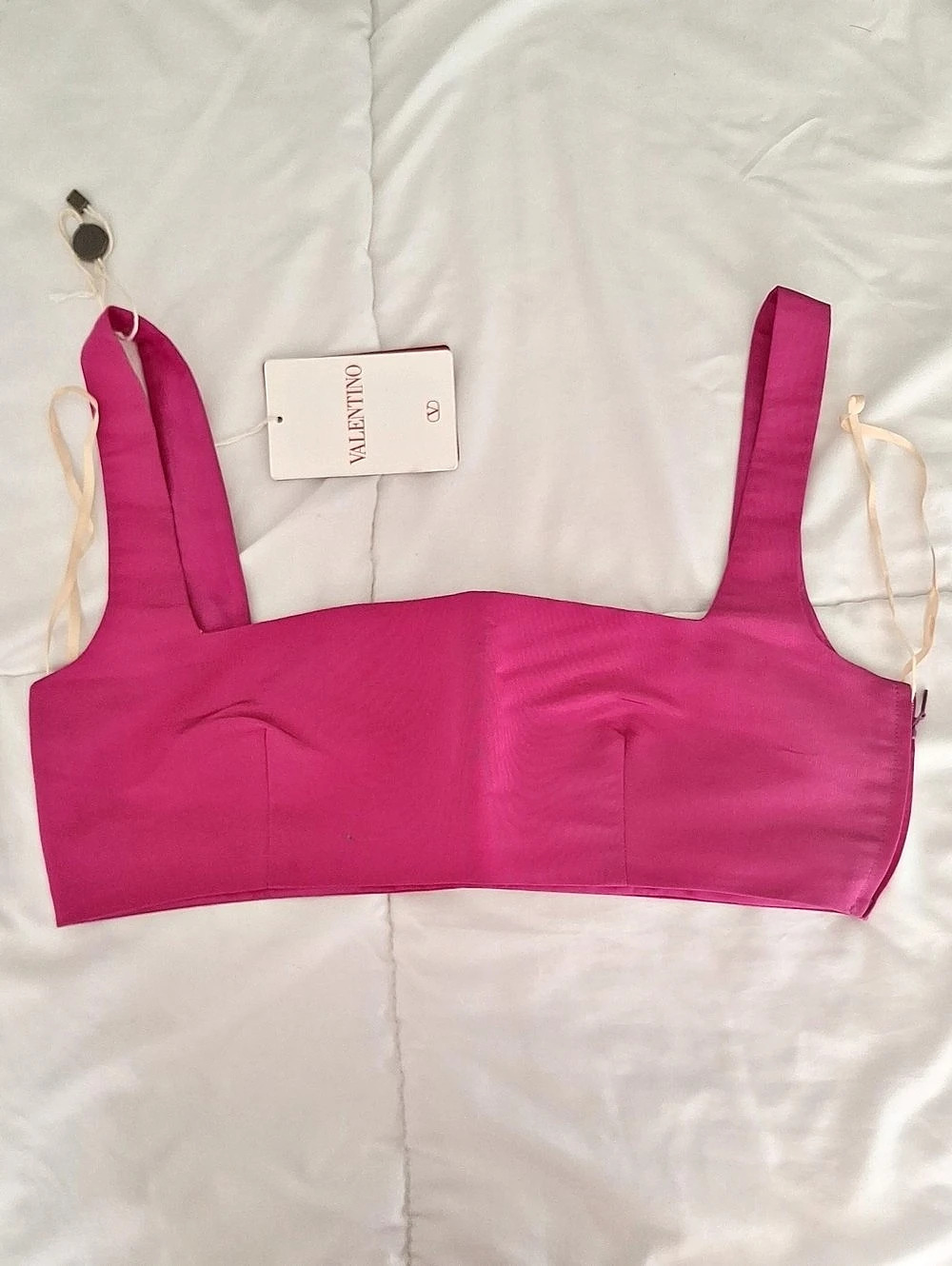 Valentino Silk Top in Pink Size 42 NWT